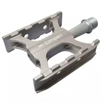 Mikashima Bicycle Pedal Compact Silver (MKS) (Compact)