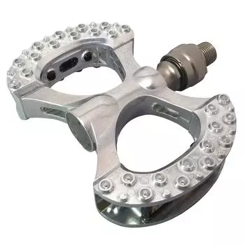 Mikashima Bicycle Pedal LAMBDA Ezy Superior Easy Silver (MKS) (Lambda Superior)