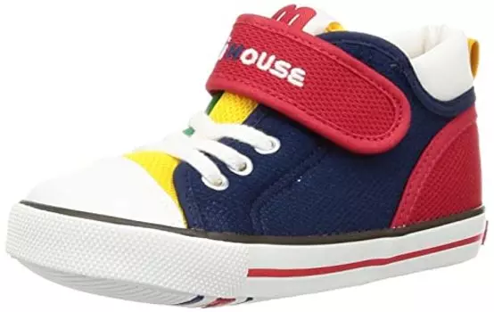 Miki House 10-9468-497 Baby Shoes, multicolor, 19.0 cm