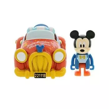 Микки Маус День рождения 2022 Tomica Фигурка Tokyo Disney Resort Limited Vehicle Collection Happy Birthday Land