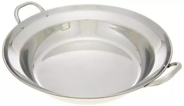 Mikojima Seisakusho Peach Seal Yosenabe 33cm Stainless Steel Japan QYS05033 18-0