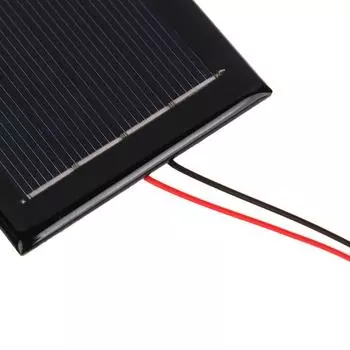 Микро-солнечная доска фотоэлектрические солнечные элементы 5шт 2V120Ma с эпоксидной смолой Solars проводов