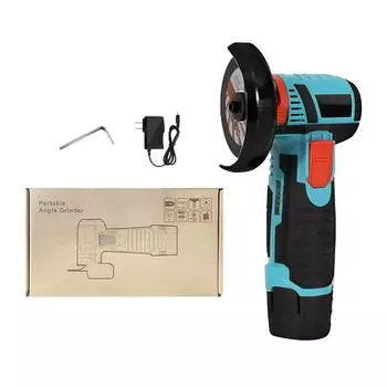 Микробесщеточная угловая шлифовальная машина 12 В, шлифовка, резка, полировка, шлифовка. как