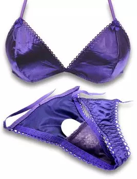Микробикини с дистанционным управлением и ротором, крошечное сексуальное женское белье, экстремальный купальник для косплея, нижнее белье B4HB Purple F [Cat Select] T-Back