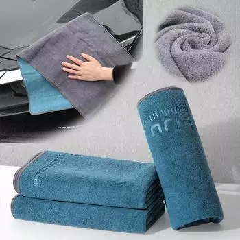 Микрофибра плотное полотенце для автомобиля супер впитывающий плюш чистящая салфетка для сушки уход за лакокрасочным покрытием автомобиля полировка тряпки
