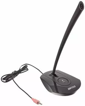 Микрофон Buffalo BUFFALO с функцией отключения звука, черный BSHSMPM105BK