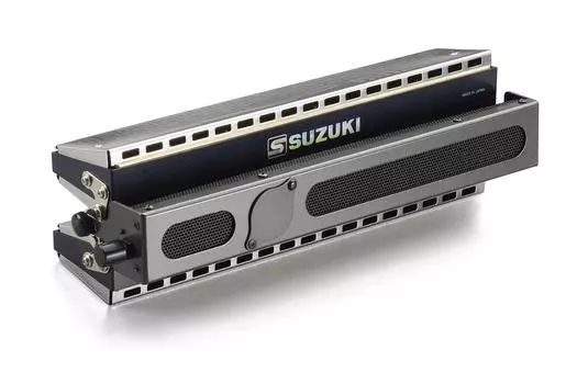 Микрофон для двойной басовой губной гармошки SUZUKI для HMB-1 SDB-39
