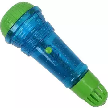 Микрофон Grand echo, синий, корейские игрушки.