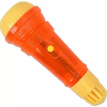 Микрофон Grand echo, желтый, корейские игрушки.