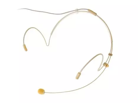 Микрофон OKAYO TOA JVC Kenwood, крючок для продукта EJ-6T, универсальный продукт WM-1320, универсальный продукт WM-P980 WT-UM80 (бинауральный тип) [Коммерческое использование] бежевый
