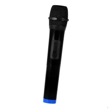 Микрофон ролевая игрушка реквизит для подарков малышам подросткам чёрный
