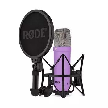 Микрофоны RODE NT1 Signature Series Студийный конденсаторный микрофон Фиолетовый NT1SIGNATUREPURPLE