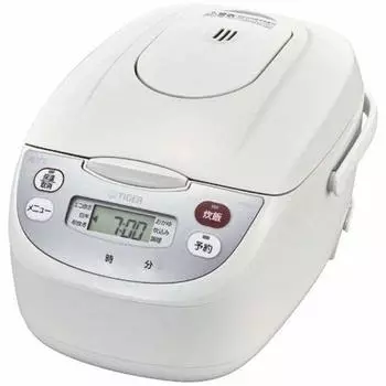 Микрокомпьютерная рисоварка Tiger White TIGER свежеприготовленная (5,5 стаканов) JBH-G102W