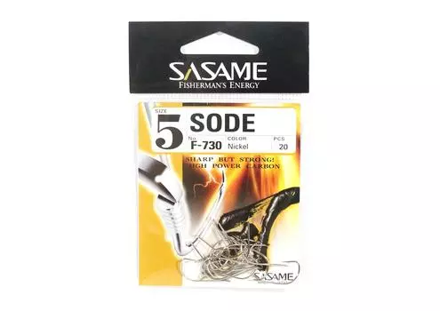 Микрокрючок Sasame F-730 Sode размер 5 (9580)