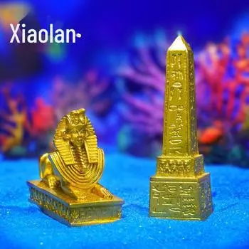 Микроландшафтное украшение Sphinx: Древнеегипетский памятник аквариумам Ancient Egyptian stele