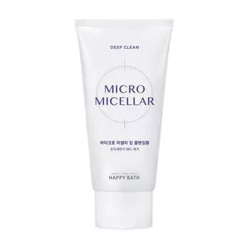 Микромицеллярная пенка для глубокого очищения Happy Bath 120г 1шт/2шт/3шт 1Pc