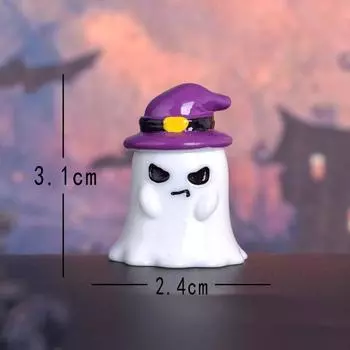 Микропейзаж Хэллоуин украшения Садоводство Гаджет DIY Смоляные поделки Призрачные украшения Хэллоуин style 1