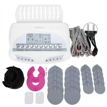 Микротоковая меридианная массажная мышечная стимуляторная машина для похудения с вилкой EU 110~240 В US Plug