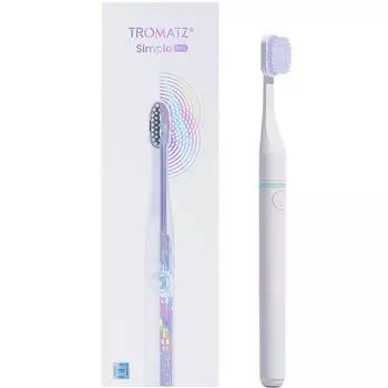 Микротоковая зубная щетка Tromatsu Simple Pro Chaul Type, Tromatz-SP (Серый)