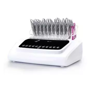 Микротоковый пластырь-массажер, соскабливание отрицательным давлением, машина для смазки, увеличение груди, электрическая стимуляция мышц UK Plug