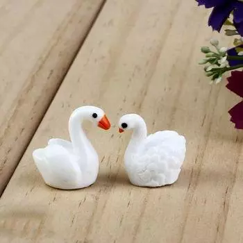 Микроукрашения для ландшафта из мха «Белый лебедь» своими руками — небольшие декоративные аксессуары для ландшафтного дизайна. White Swan