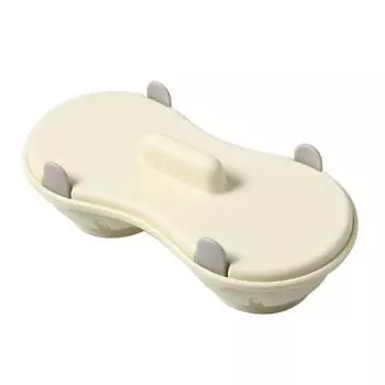 Микроволновая пароварка для яиц, 2 отделения, пароварка для яиц вкрутую, не содержит БФА, контейнер для приготовления яиц на пару, кухонный гаджет для здоровых завтраков бежевый