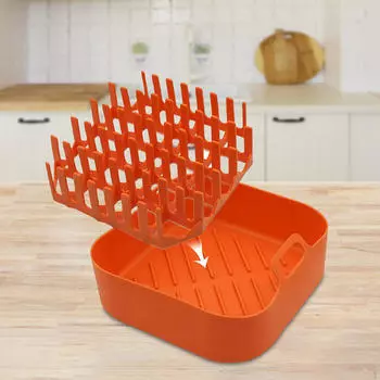 Микроволновая печь для бекона, поднос для фритюрницы, силиконовый держатель для посуды с колбасой, антипригарный гриль Bacon Rack