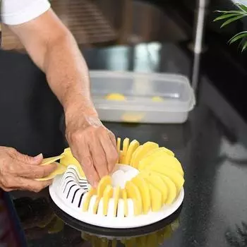 Микроволновая печь для приготовления хрустящих чипсов для вегетарианцев и веганов, универсальный слайсер, портативный и практичный кухонный гаджет белый