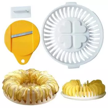 Микроволновая печь для приготовления хрустящих чипсов для вегетарианцев, веганов, универсальная ломтерезка