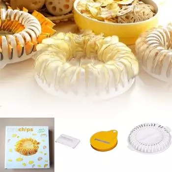 Микроволновая печь для приготовления картофельных чипсов, противень для выпечки картофельных чипсов, подставка для закусок своими руками, кухонные принадлежности, органайзер для противней для столовой и бара One Size