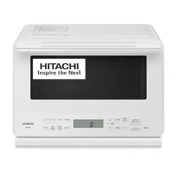 Микроволновая печь Hitachi Healthy Chef 27 л W белая микроволновая печь плоская новая жизнь Alone Living Two People 1 год гарантии MRO-F6B 250 1-уровневая