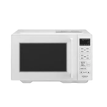 Микроволновая печь Hitachi Single Function 19L HMR-FT19A W, белая, с плоским внутренним пространством, с автоматическим подогревом одним нажатием кнопки, без использования герц. Новая жизнь в одиночестве. Жизнь для двоих.