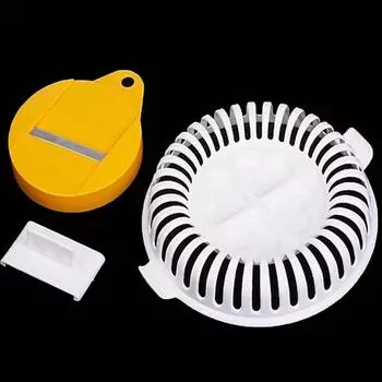 Микроволновая печь Машина для приготовления жирных картофельных чипсов Устройство для нарезки чипсов Устройство для закусок 13cm