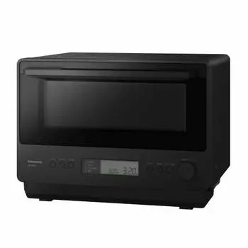 Микроволновая печь Panasonic 26 л, плоский стол, скорость нагрева, инфракрасный датчик, черный NE-MS4C-K