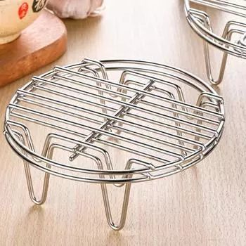 Микроволновая печь Пустая решетка для барбекю из нержавеющей стали Высокий каркас для жареных полок Фритюрница Кухонная плита Аксессуары для барбекю