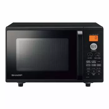 Микроволновая печь Sharp 16L с вращающимся подносом Hertz Free Функция тостов Living Alone Черный RE-M16A-B