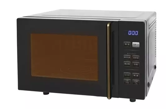 Микроволновая печь Single Living Living with Two Flat 4 Auto Menu Доступно Таймер Блокировка от детей Черный [Yamazen] 18 л, Функция, Один, Люди, Hertz-Free,