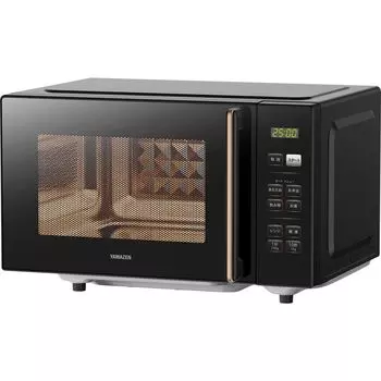 Микроволновая печь Single Living Living with Two Flat 4 Auto Menu Доступно Таймер Блокировка от детей Черный [Yamazen] Духовка, 18 л, Функция, Один, Люди, Hertz-Free,