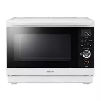 Микроволновая печь TOSHIBA Микроволновая печь с плоским столом Микроволновая печь с небольшим куполом и простым управлением 26 л ER-YD80(W)