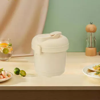 Микроволновая рисоварка овощеварка 5.5x5.7 дюймов универсальная термостойкая стильная для кухни Style A