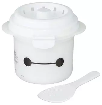 Микроволновая рисоварка Skater, рисоварка на 1 чашку с крылом для сушки Disney Baymax 640 мл, сделано в Японии UDG1-A