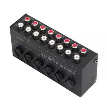Микшер Профессиональный микшерный пульт для сцены Аудио Маленький для вещания на сцене