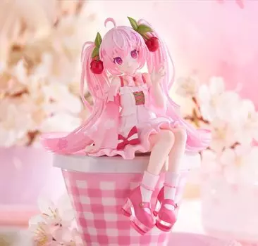 Miku Noodle Stopper Figure Sakura Miku 2025 All 1 Type Figure Official Hatsune