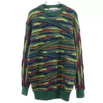 mila schon made in Japan Overall handle golf Long sleeve 3D solid knit Men s Used