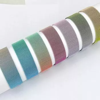 Milanese Loop для ремешка apple watch 44 мм 45 мм 40 мм 41 мм 38-42 мм браслет pride iwatch серии 9 8 7 6 SE 5 4 3 ultra 2 ремешок 49 мм 41mm-40mm-38mm