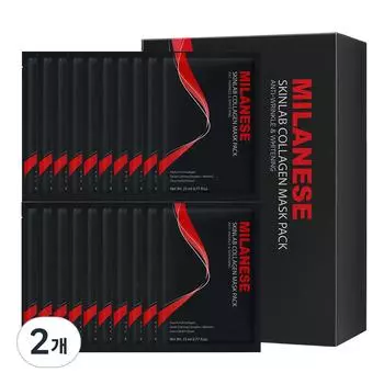 Milanese Men s Skin Lab Collagen Mask Pack 460 мл, 2 упаковки, 20 упаковок
