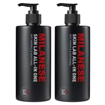 Milanese Skin Lab Mens All-in-One Lotion, большая емкость, 500мл, 2 шт, лучшая мужская косметика Кореи