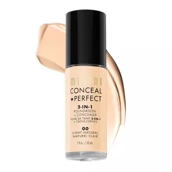 MILANI Conceal Perfect Foundation Concealer Light Natural + 2-In-1 + - (item)
