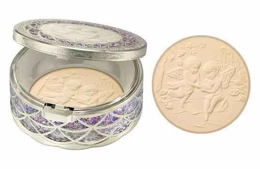 Milano Collection Milano Collection 2020 Face Up Powder Foundation Set with Refill Set 24g [модель 2019 г.] (х 2) белый