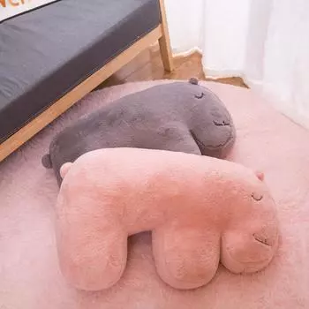 Милая 1 шт. плюшевая кукла Белый медведь, супер мягкая мягкая носимая спящая подушка-медведь, плюшевая игрушка для детей, подарки 70cm